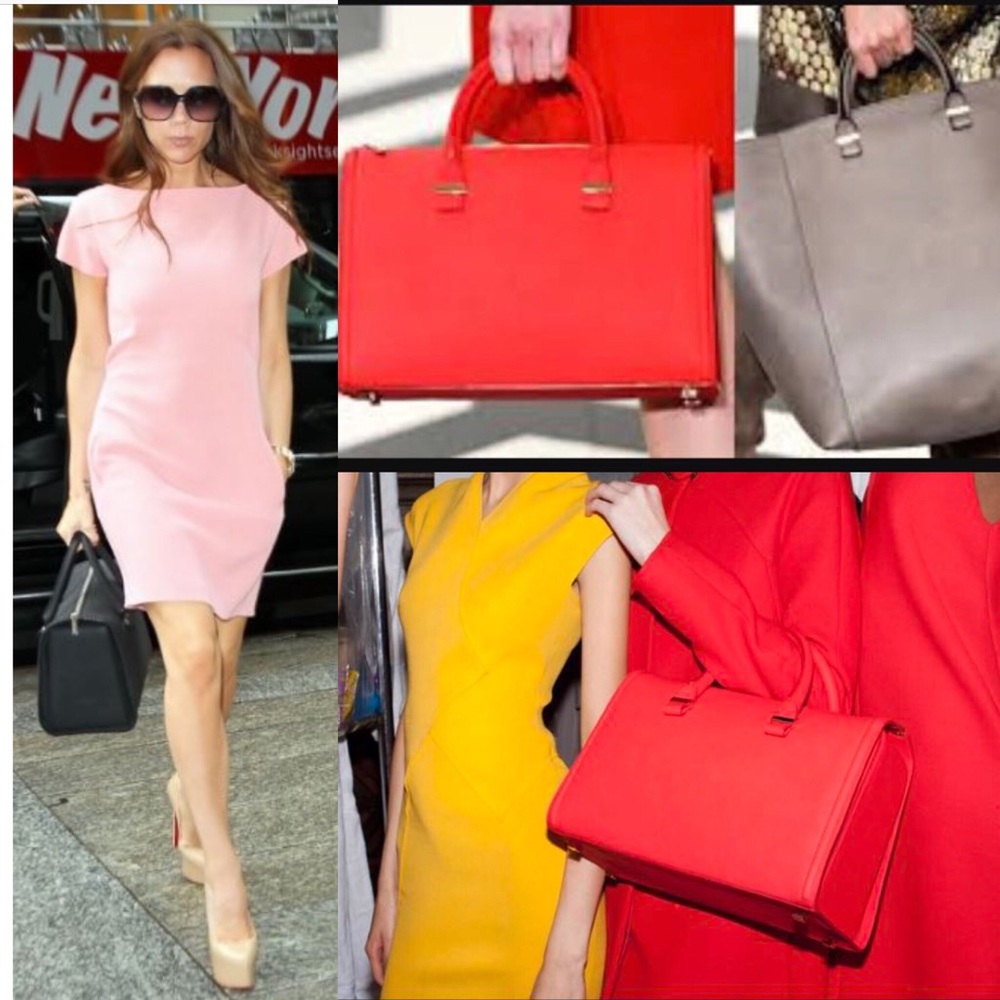 VICTORIA BECKHAM Runway Victoria Mini Buffalo Tote new with tag and dust bag